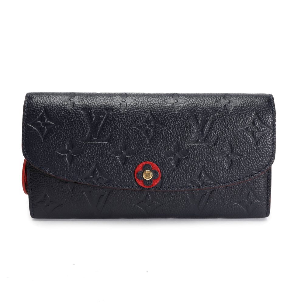 Louis Vuitton Marine Rouge Monogram Empriente Emilie Wallet